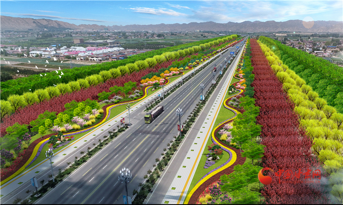 搶先看?。?！蘭州榆中生態(tài)創(chuàng)新城未來綠化有多美 