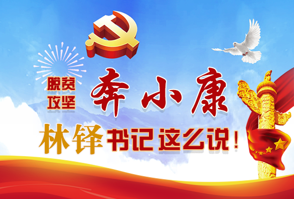 長圖|脫貧奔小康，林鐸書記這么說！