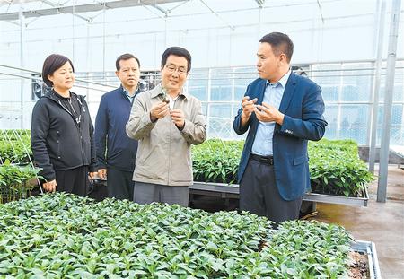 林鐸在民勤縣調研指導工作時強調 堅持生態(tài)優(yōu)先 培育特色產業(yè) 促進經濟發(fā)展和生態(tài)保護雙贏