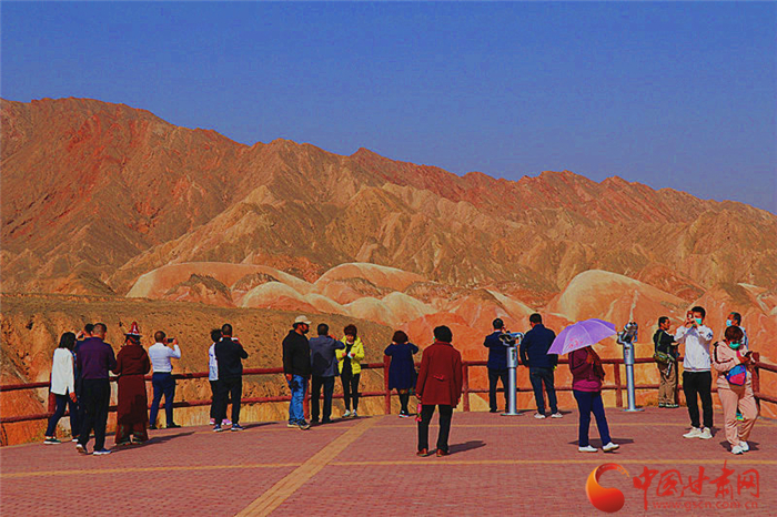 河西春光美！張掖丹霞大景區(qū)2月游客接待量大幅提升