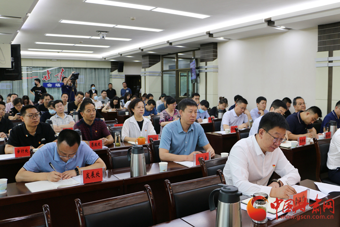 甘肅省教育系統(tǒng)學(xué)習(xí)貫徹習(xí)近平總書記“七一”重要講話精神宣講報告會舉行