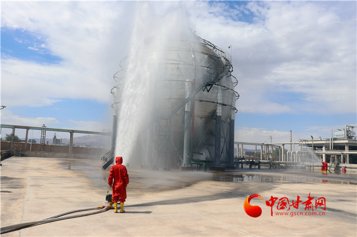 金昌：聯(lián)合演練提升?；吠话l(fā)事件處置能力