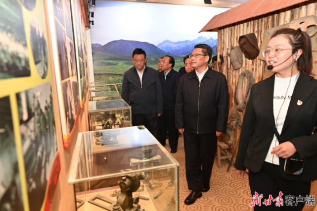 任振鶴在張掖市調(diào)研時強調(diào)：完整準確全面貫徹新發(fā)展理念，建設生態(tài)友好發(fā)展向好生活美好的“金張掖”