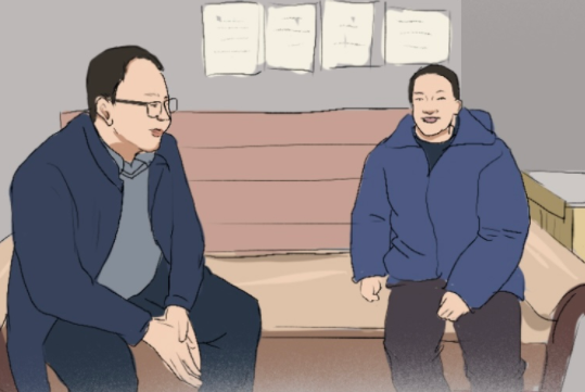 手繪丨追憶邱軍：扎根泥土，他把生命永遠(yuǎn)定格在扶貧路上