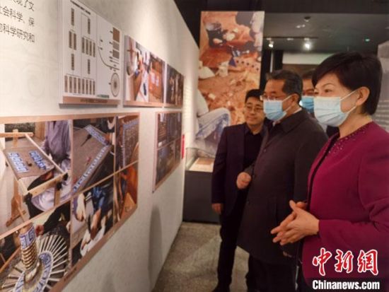 圖為展覽現(xiàn)場。　馮志軍 攝