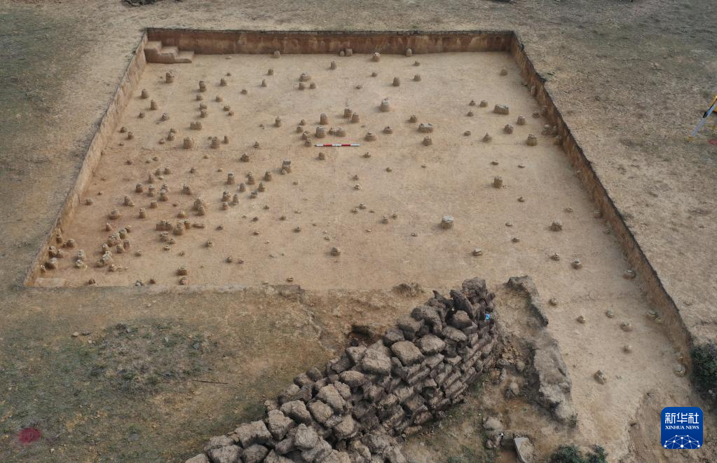 四川稻城縣皮洛舊石器時代遺址探方發(fā)掘情況（資料圖）。