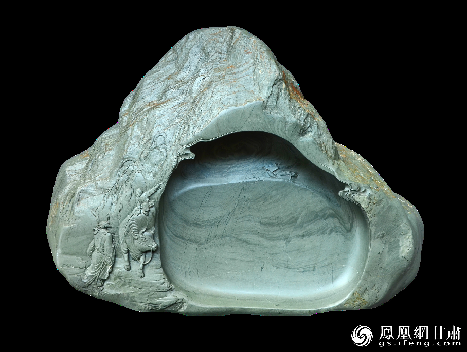 洮硯石質(zhì)細(xì)潤(rùn)堅(jiān)實(shí)，潑墨如油不損毫，書寫流利生輝。資料圖