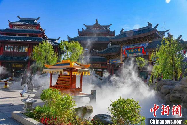 圖為嘉峪關(guān)方特歡樂世界。(資料圖) 趙海宏 攝