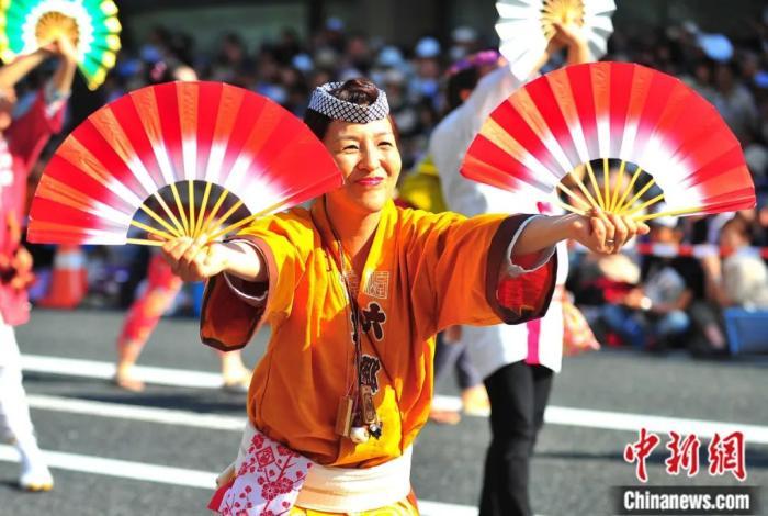 日本仙臺七夕祭。孫冉 攝