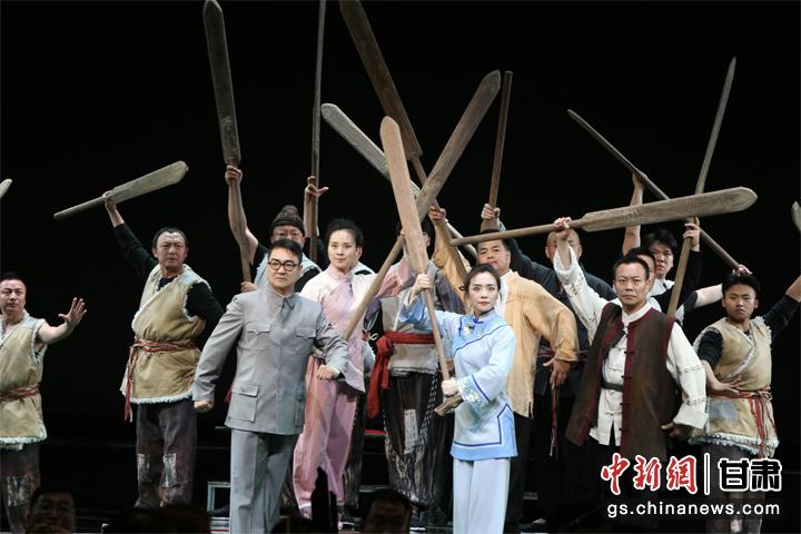 圖為演出劇照。甘肅省隴劇院供圖