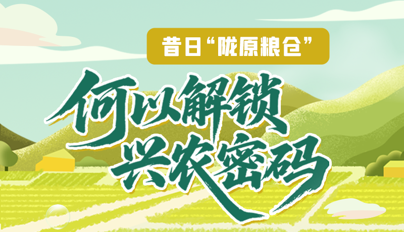 【理響中國·話隴點睛（3）】昔日“隴原糧倉”，何以解鎖“興農(nóng)密碼”